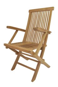 Classic Folding Armchair (Set of 2 Chairs)