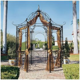 The Amelie Architectural Steel Garden Gazebo