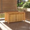 Patio Storage Box 43.3" x 20.5" x 21.7" Bamboo