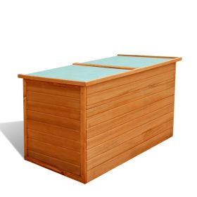 Wood Patio Storage Box