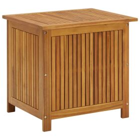 Patio Storage Box 23.6" x 19.7" x 22.8" Solid Wood Acacia