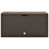 Patio Storage Box Brown 44.9" x 18.5" x 23.6"