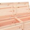 Patio Cushion Box 59.1" x 19.7" x 22" Solid Wood Fir