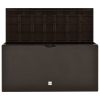 Patio Storage Box Brown 44.9" x 18.5" x 23.6"