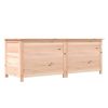 Patio Cushion Box 59.1" x 19.7" x 22" Solid Wood Fir