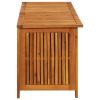 Patio Storage Box 59.1" x 19.7" x 22.8" Solid Acacia Wood