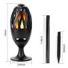 LED Flame Speakers Torch Wireless Speaker Waterproof Stereo Bass Speaker Outdoor Light-Up Speaker Atmosphere LED