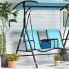 2-Seat Patio Swing Chair