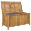 Patio Storage Box 43.3" x 20.5" x 21.7" Bamboo