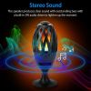 LED Flame Speakers Torch Wireless Speaker Waterproof Stereo Bass Speaker Outdoor Light-Up Speaker Atmosphere LED