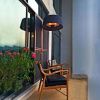 1500W Infrared Patio Heater Floor Lamp