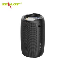 Portable Bluetooth Speaker Double Diaphragm Wireless Subwoofer Waterproof Outdoor Sound Box Stereo Music Surround (Color: S61-Black, Ships From: China)