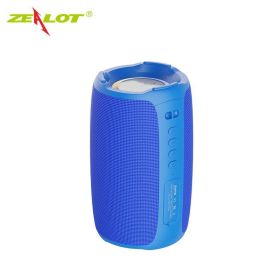 Portable Bluetooth Speaker Double Diaphragm Wireless Subwoofer Waterproof Outdoor Sound Box Stereo Music Surround (Color: S61-Blue, Ships From: China)