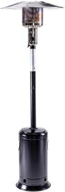 LEGACY HEATING Delta X3 Outdoor Heater, Propane Heater, Outdoor Propane Patio Heater w/Wheels, 47,000 BTU Outdoor Patio Heater for Home or Commercial (Color: Black, Form Factor: Tower)