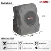 5 Core Outdoor Speakers Bluetooth 2Pcs Wireless Waterproof Patio Garden Speakers Rechargeable Solar LED Rock Garden Speaker - Grey