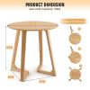 Round End Table Sofa Side Table for Indoor & Outdoor