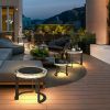 Outdoor Solar Powered Garden Table, LED Side Table, Outdoor Garden Decorations, Waterproof Outdoor Lighting