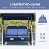 2 Seat Outdoor Patio Swing Chair